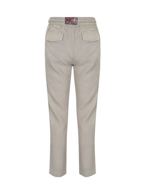 Pantalone Calais in lino crema Mc2 Saint Barth | CALAIS00030F LINEN 10